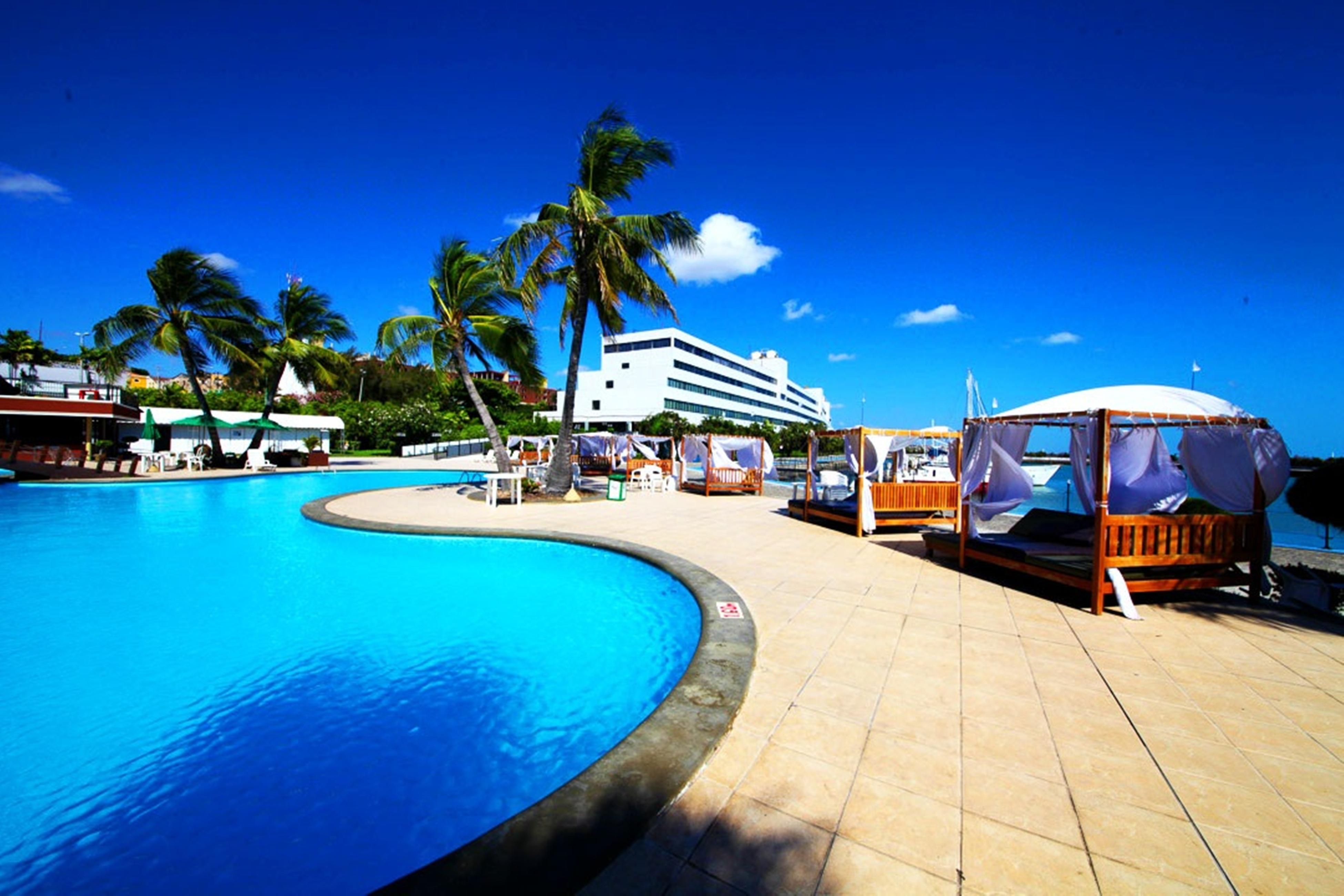 Marina Park Hotel Fortaleza  Zewnętrze zdjęcie The pool at the hotel
