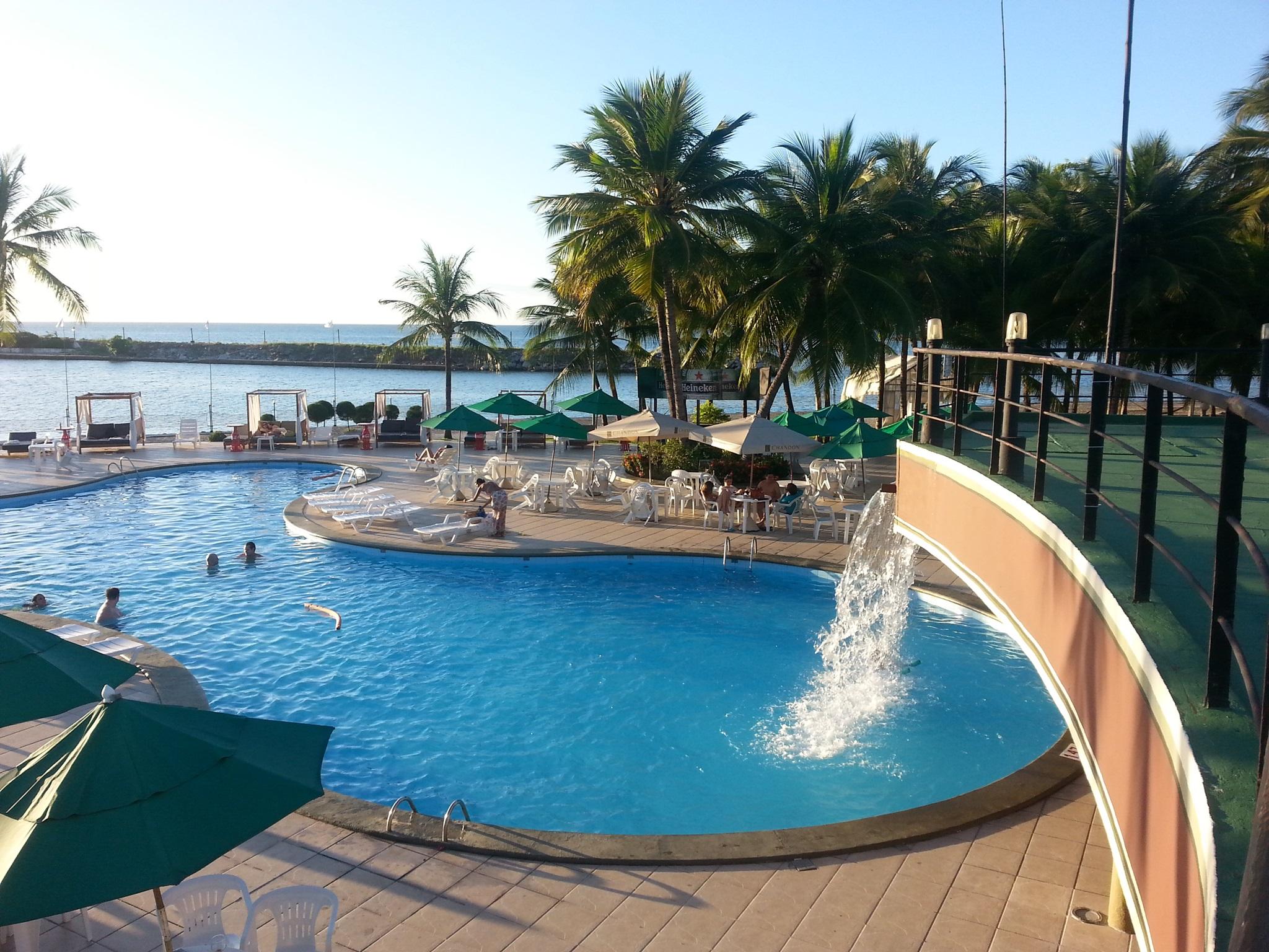 Marina Park Hotel Fortaleza  Zewnętrze zdjęcie The pool at the resort