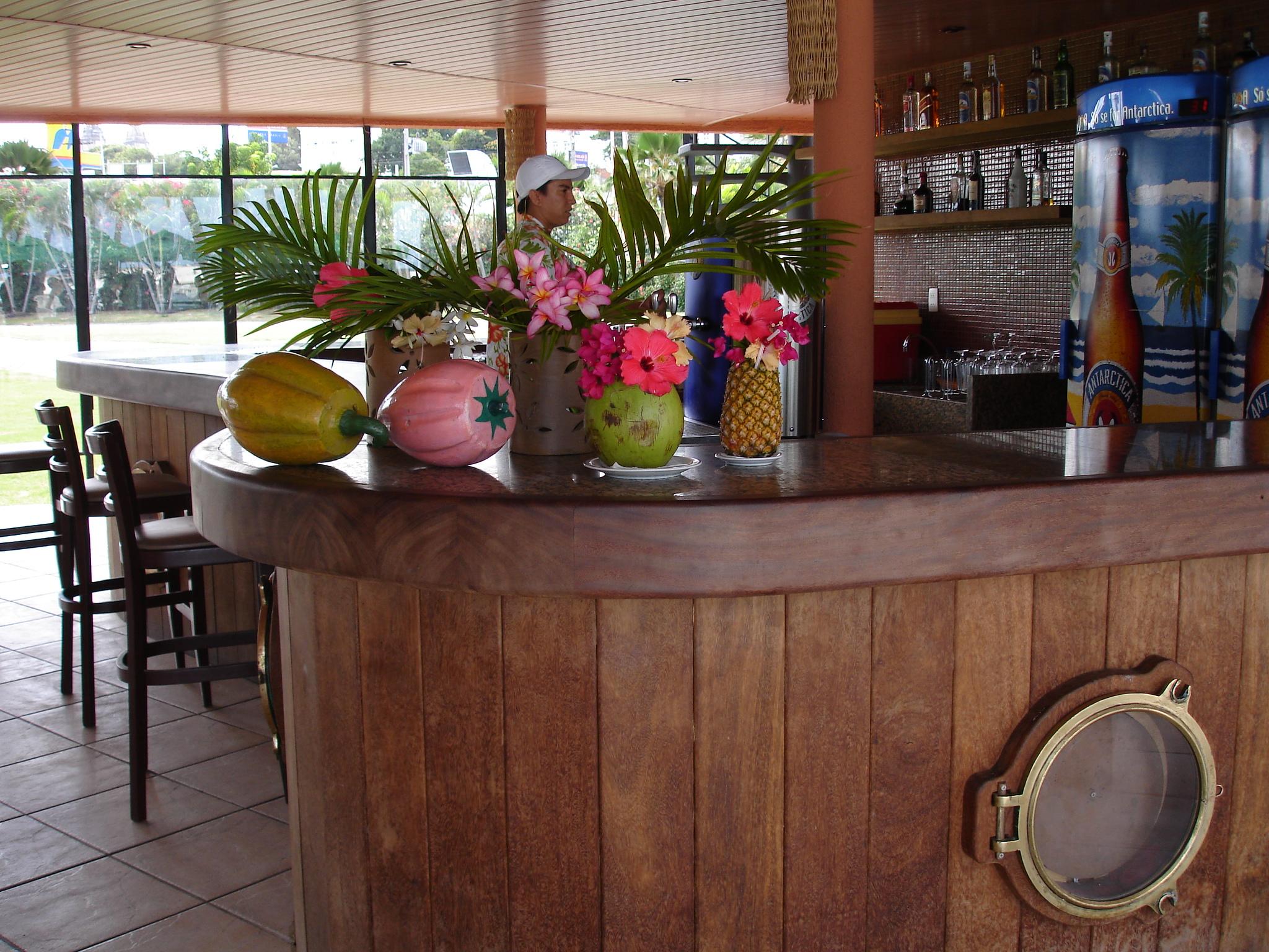 Marina Park Hotel Fortaleza  Zewnętrze zdjęcie A tiki bar in Hawaii