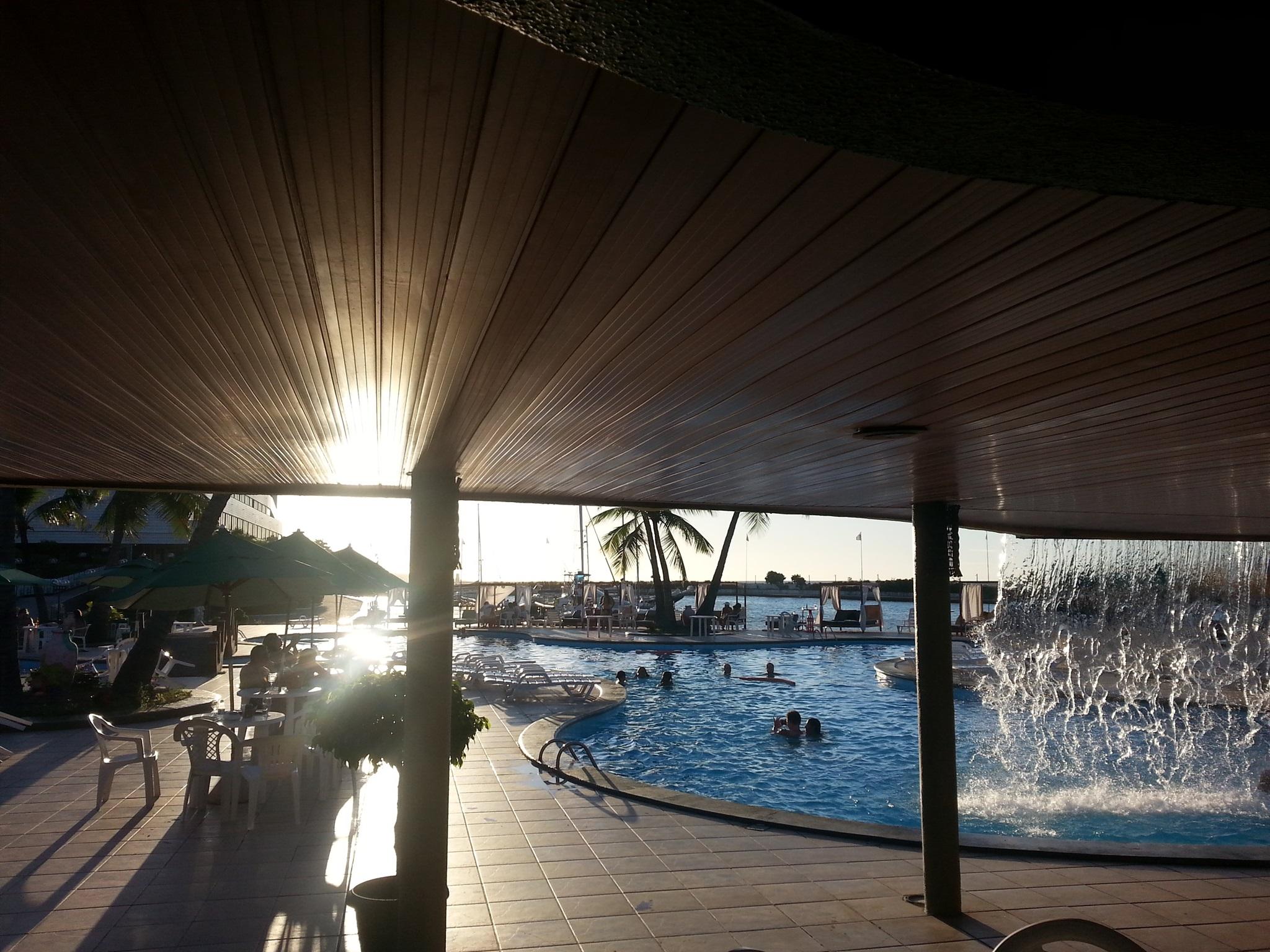 Marina Park Hotel Fortaleza  Zewnętrze zdjęcie The swimming pool at the hotel